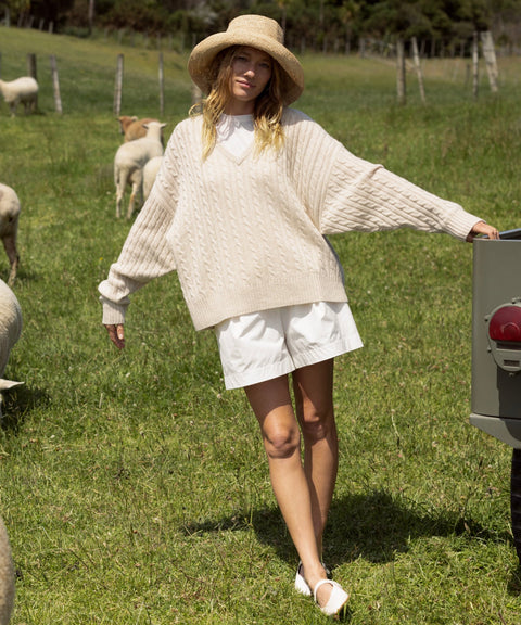 Crochet Raffia Sun Hat