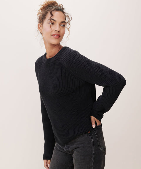 Cotton Fisherman Sweater