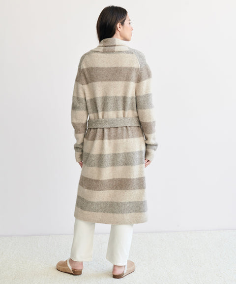 Belted Sweater Coat