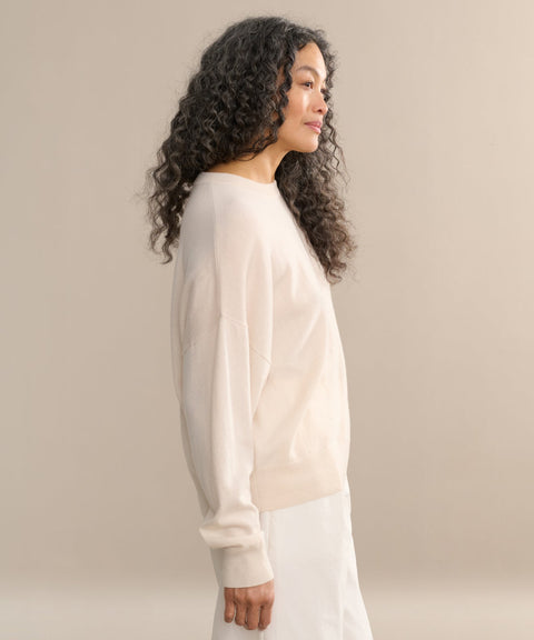 Cashmere Marina Crewneck