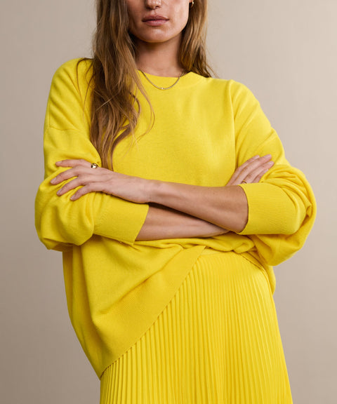Cashmere Marina Crewneck