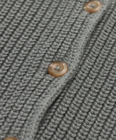 Cotton Hayes Crewneck Cardigan