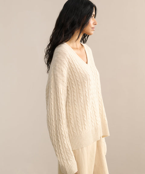 Nell V-Neck Sweater