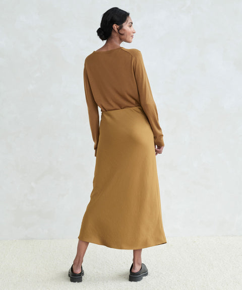 Satin Slip Skirt