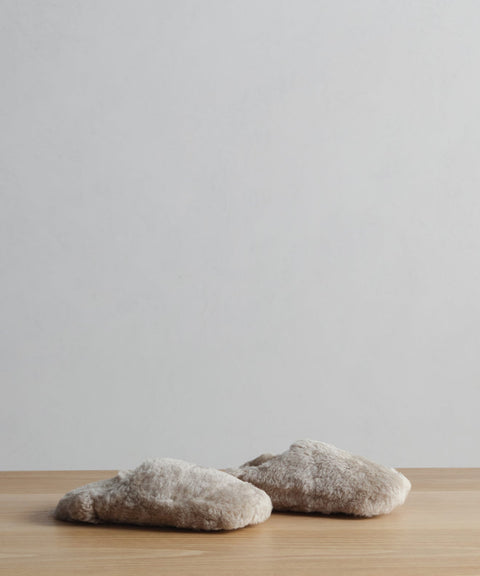 Shearling Moroccan Slipper