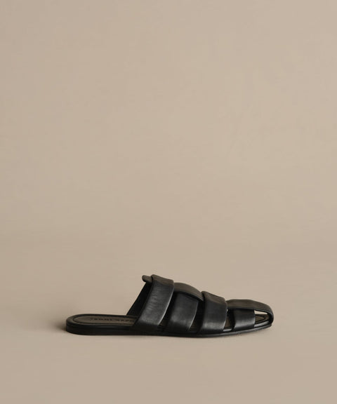 Leather Camilla Mule
