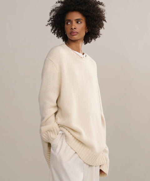 Cashmere Amelia Crewneck
