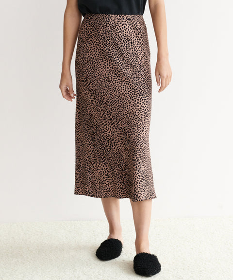 Cheetah Slip Skirt
